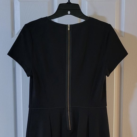Banana Republic | Black Fit & Flare Dress, Size 4 - Picture 13 of 16